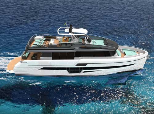 OKEAN 80 Flybridge